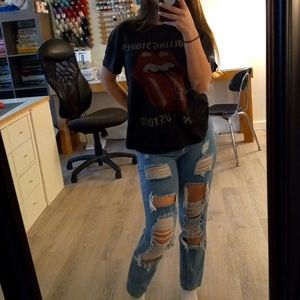 Rolling stones graphic tee from target size small